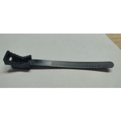    Fekete csavarral rőgzithető kábel és cső bilincs (max. ⌀ 33 mm-ig) 