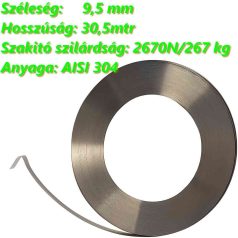 Acél Pántoló Szalag 9,5mm/30,5mtr  