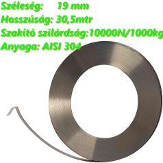 Acél Pántoló Szalag 19mm/30,5mtr