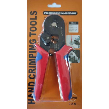  Krimpelő fogó ( hatszög forma, 0,25mm2-6mm2 )