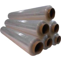   Csomagoló sztreccs fólia 166mm széles, 0,6 kg-os 23my, natúr, 150 mtr