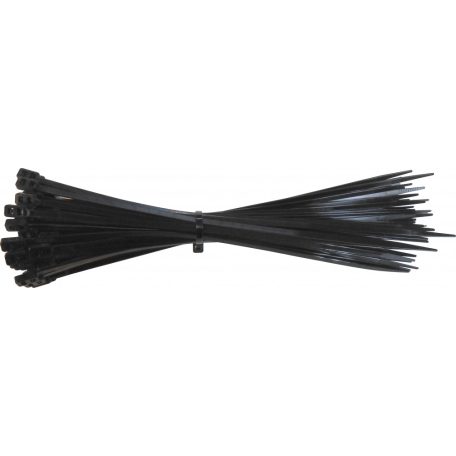 Gyorskötöző,Kábelkötegelő (150x3.6 mm ,Fekete )