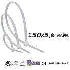 Gyorskötöző,Kábelkötegelő (150x3.6 mm ,Natúr )