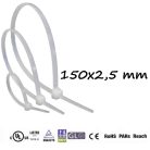 Gyorskötöző,Kábelkötegelő (150x2.5 mm ,Natúr )