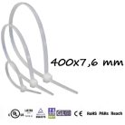 Gyorskötöző,Kábelkötegelő (400x7.6 mm, Natúr )