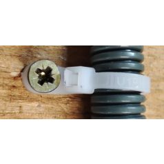   Csavarral rögzíthető gyorskötöző, kábelkötegelő  ( Fekete 150x3.6)