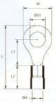 Szigetelt Szemessaru 6,4 X (4 - 6 mm2) VR_5-6 Szigetelt Szemessaru 6,4 X (4 - 6 mm2) VR_5-6